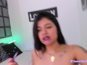 Lipstick messy fetish