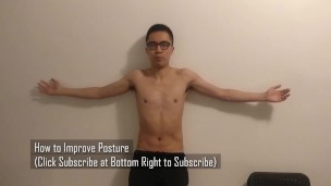Fixing Hunchback Posture and Nerdneck - Sexy Chinese Way