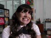 Behind the Scenes Interview with Porn star Alison Rey at The Dick Suckers 15/16