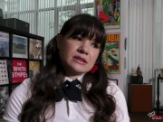 Behind the Scenes Interview with Porn star Alison Rey at The Dick Suckers 7/16