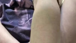 Horny milf playing