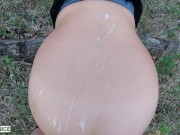 HOT MILF GETS CUM ON HER ASS OUTSIDE ON A HIKE-JAXINVENICE 14/16