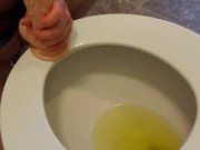 Pissing On My Dildo Then Deepthroating It 8/16