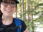 Hiking And Pissing Makes My Pussy Creamy 13/16