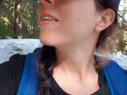 Hiking And Pissing Makes My Pussy Creamy 14/16