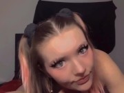 JOI countdown with thick white teen! Subtitles! 1/16