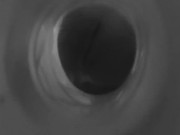 POV of Cumshot inside of Male Masturbator sleeve