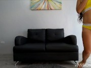 Perfect step sisters masturbate and cum for you | Family therapy 1/16