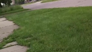 Detroit man playing with his dick in public
