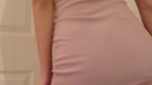 Watch me strip naked then finger myself until i cum for you