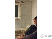 In the evening I took off my fatigue from my feet. 10/16