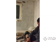 In the evening I took off my fatigue from my feet. 15/16