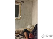 In the evening I took off my fatigue from my feet. 16/16