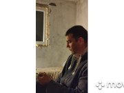 In the evening I took off my fatigue from my feet. 6/16