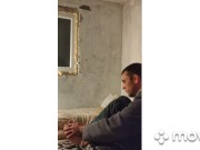 In the evening I took off my fatigue from my feet. 7/16