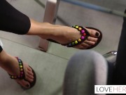 Stepmom Cassie Del Isla Gives a Special Treat Footjob 2/16