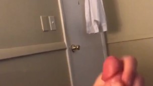 Girthy Cock Masturbation - Big Cum Load