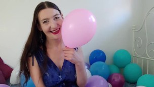 Balloons for Adults Part 2: Blowing and Banging (non-pop balloon sex)
