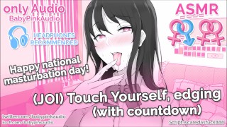 ASMR JOI - Tocate con cuenta regresiva (Juego de roles de audio ...