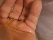 My wife pissing on my hand 16/16