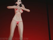 MMD SFW Mitsu Sexy Red - Pjanoo 1086