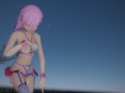 MMD SFW Pink Misaka - Donut Hole 1085 14/16