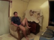 Pongo a cuatro patas a la gorda mientras juego con el móvil en su espalda 13/16