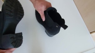 Cum on ankle boots
