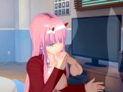 [Darling in the franxx] Zero Two (3d hentai) 2/16
