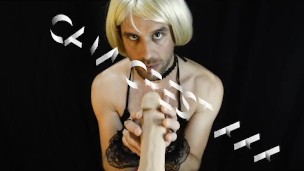 Crossdresser Sucking Cock ASMR