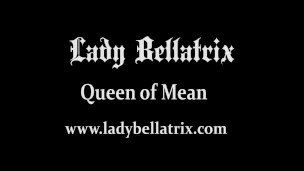 Demoted from Cuckold Slave to Human Ashtray - Lady Bellatrix smoking teaser