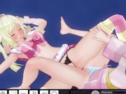 CUSTOM MAID 3D 2 - КРАСИВЫЕ ДЕВУШКИ  ДЕЛАЮТ НОЖНИЦЫ И ТРАХАЮТСЯ С ПАРНЕМ! 9/16