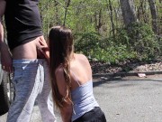 PUSSY GETS POUNDED IN PARKING LOT 1/16