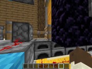 Minecraft Redstone Tutorial Ep10 sealable neather portal!