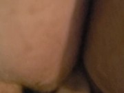 Fingering my BBW wife's tight pussy.  Panties moved down  5/16