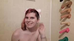 Jessica wildwwod shows off her toy box part 2