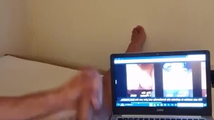 wanking over hotcouple pics