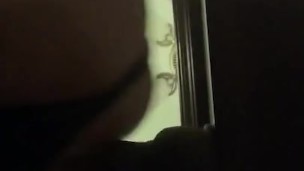 Fucking a bbc dildo 