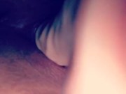 My pussy getting fucked with a toy live nudes message me $5