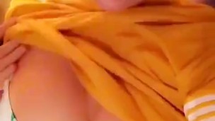 SNAPCHAT COMPILATION listen to me cum and show you my pink little slutty pu