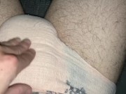 Cumming In my wet diaper 