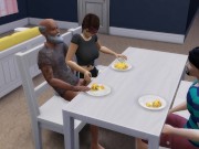 DDSims - Homeless man fucks wife in front of husband - Sims 4 2/16