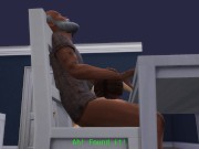 DDSims - Homeless man fucks wife in front of husband - Sims 4 3/16