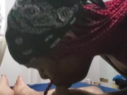 ebony teen sucks white dick 14/16