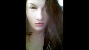 Shy girl, small tits A9 female mask