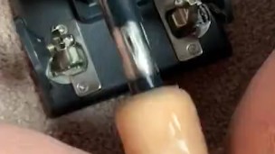 Playing With My New Fuck Machine POV 