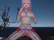 MMD R18? Pink Misaka - Sweet Devil 1087