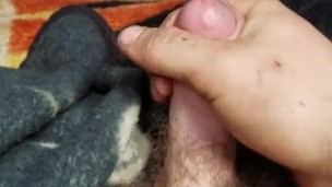 Afternoon wank and cumshot