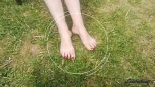 Teen Foot Tease