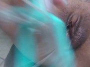 Masturbating with a speculum 2/16